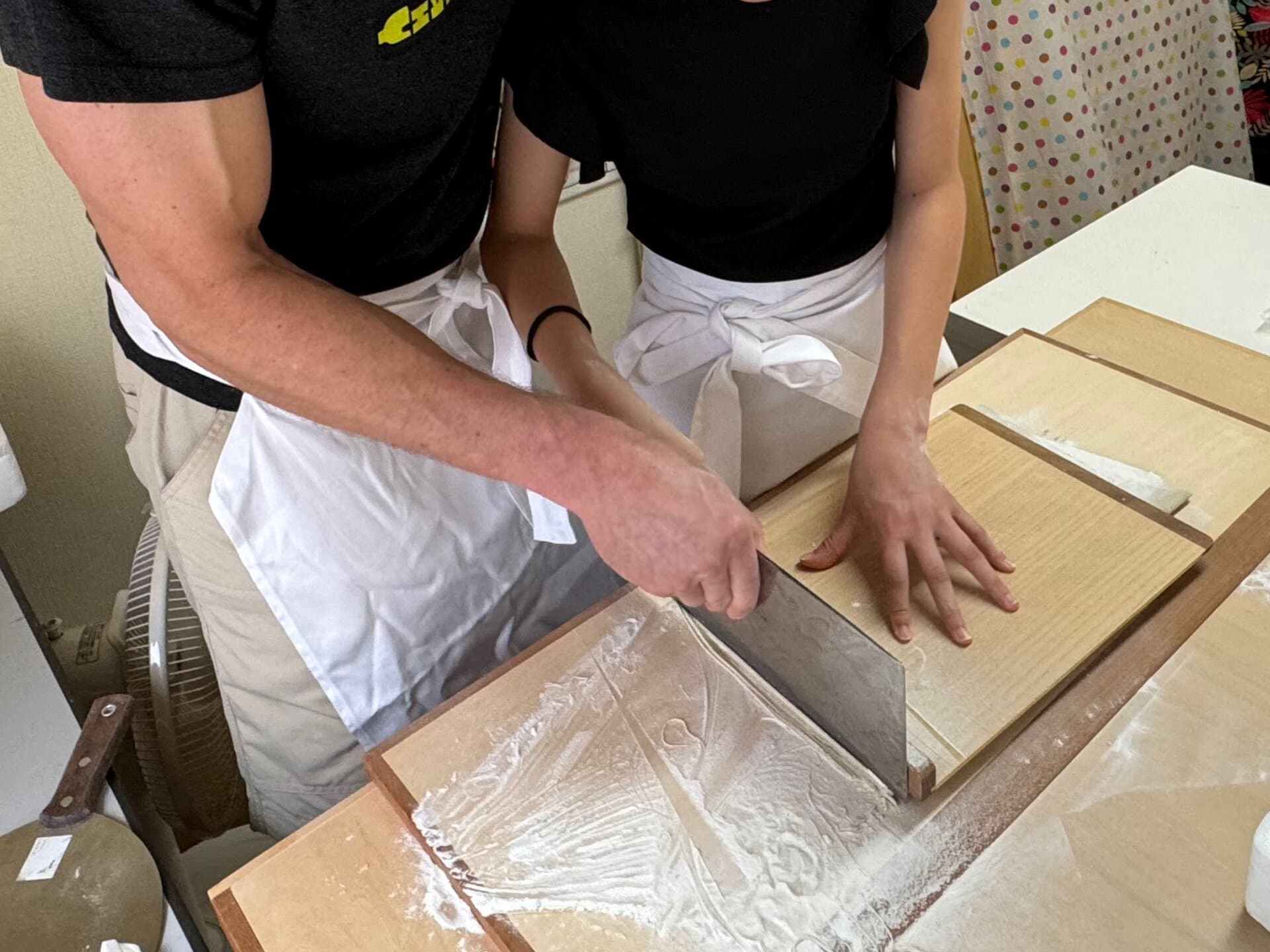Soba making experience