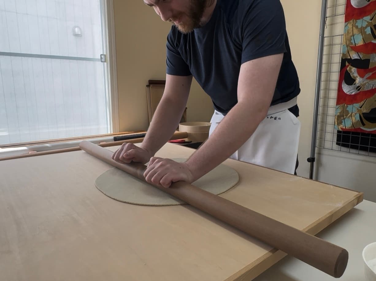 そば打ち体験