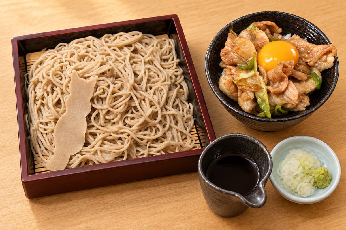 豚丼セット