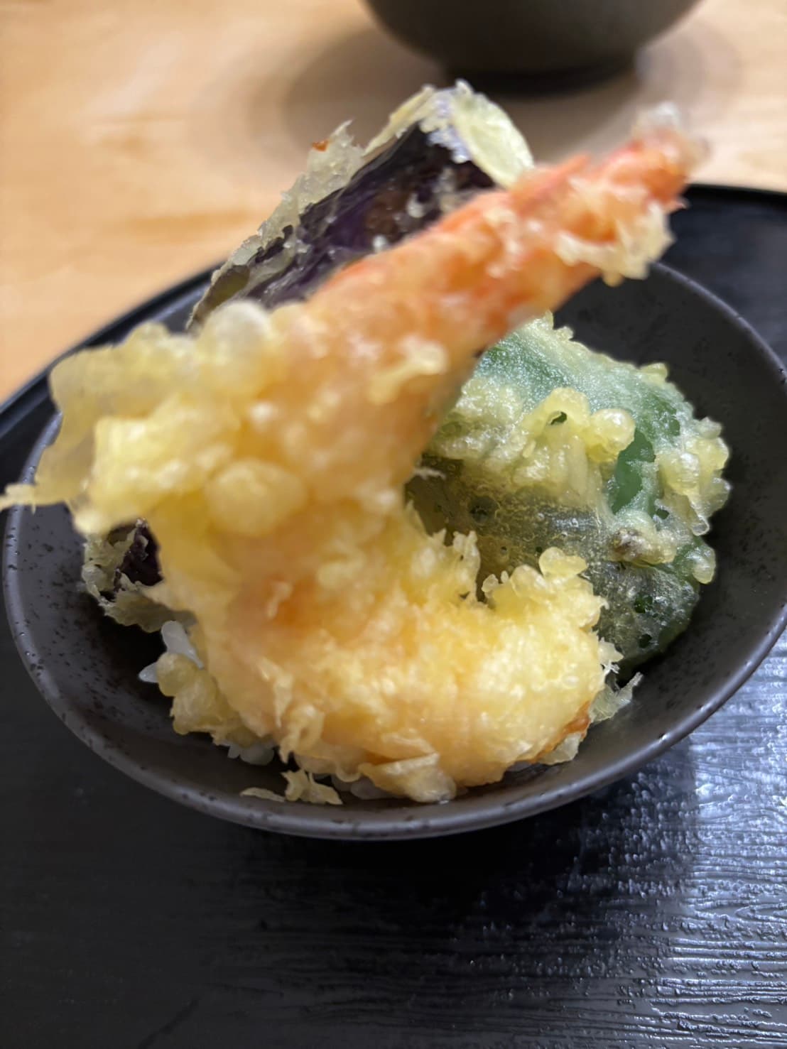 Mini Tempura Rice Bowl